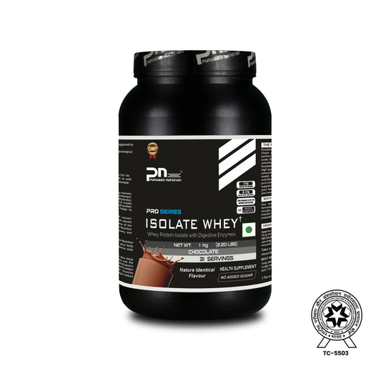 Whey Protein Isolate - Purobien Nutrition - Top Sports Nutrition and Supplement Brand in India