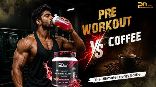 Pre workout vs coffee for gym energy and performance
