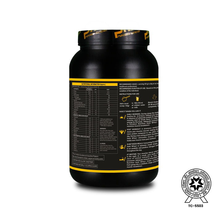 Purobien Nutrition Gold Whey Chocolate 1kg
